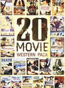 20-film western pack: massacre time / some dollars for django / little rita / light the fuse: sartana is coming / ...