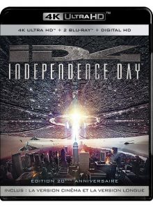 Independence day - 4k ultra hd + 2 blu-ray + digital hd