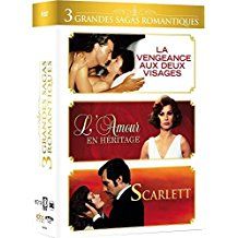 Grandes sagas romantiques : la vengeance aux deux visages + l'amour en héritage + scarlett - pack