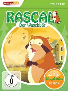 Rascal, der waschbär - komplettbox (6 discs)
