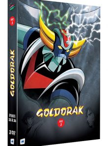 Goldorak - box 3 - épisodes 25 à 36 - non censuré