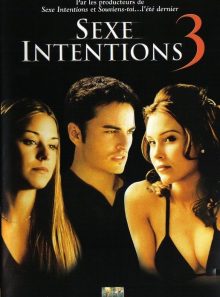 Sexe intentions 3 (dvd locatif)