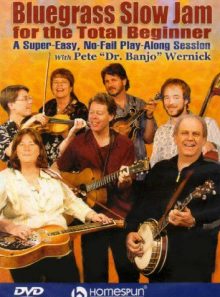 Dvd-bluegrass slow jam for the total beginner