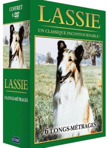 Lassie - 6 longs métrages : lassie en mission commandée + sur les traces du passé + le miracle + divine lassie + la longue marche de lassie + la nouvelle vie - pack