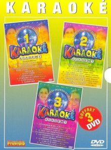 Karaoké academy - coffret n° 1 (vol. 1 à 3) - pack