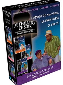 Les grands comiques - 3 pièces de théâtre : l'amant de mme vidal + la main passe + le pirate - pack