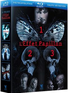 La trilogie l'effet papillon 1 + 2 + 3 - pack - blu-ray