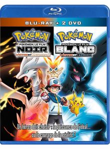 Pokémon, le film noir - victini et reshiram + pokémon, le film blanc - victini et zekrom - combo blu-ray + dvd