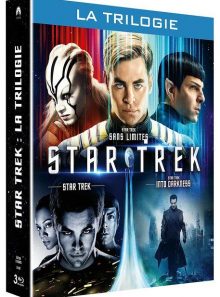 Star trek : la trilogie - star trek + star trek into darkness + star trek sans limites - blu-ray