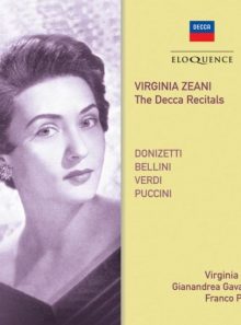 Virginia zeani the decca recitals
