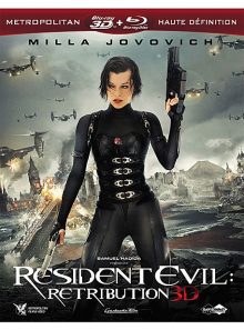 Resident evil : retribution - combo blu-ray 3d + blu-ray - édition boîtier steelbook