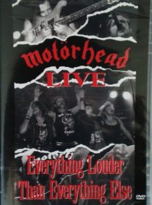Motörhead - motörhead live: everything louder than everything else