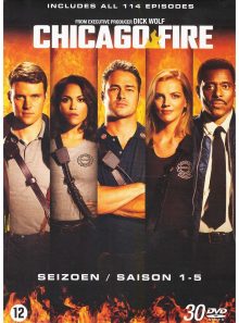 Chicago fire - saisons 1 à 5 - coffret 30 dvd