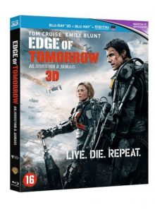 Edge of tomorrow (aujourd'hui à jamais) - coffret bluray 3d + bluray 2d + digital ultraviolet - edition belge