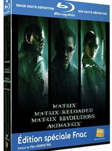 Matrix trilogie + animatrix (édition spéciale fnac 4 blu ray)