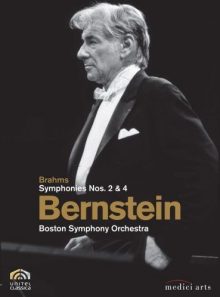 Bernstein: brahms symphonies nos. 2 & 4