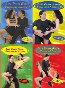 Let s dance salsa ultimate collection 4 dvd set
