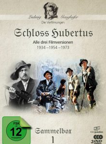 Schloss hubertus - die ganghofer verfilmungen, sammelbox 1 (3 discs)