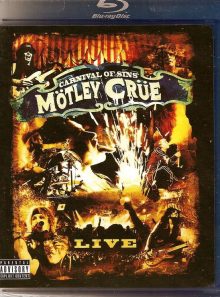 Blu-ray mötley crüe - live : carnival of sins - regions a, b et c - import u.s.a.