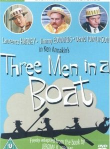 Three men in a boat