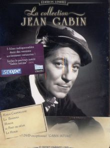Collection jean gabin - edition limitée boite metal : la horse, hapdelaine, la bandera, miroir, le port du désir