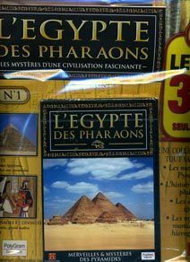 L'egypte des pharaons : merveilles et mystères des pyramides
