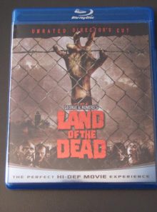 Land of the dead (unrated director's cut)  - blu-ray