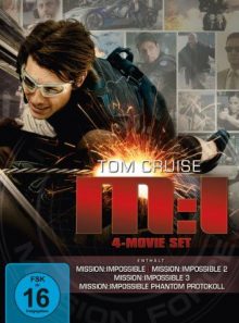 Mission: impossible 1-4 (4 movie set)