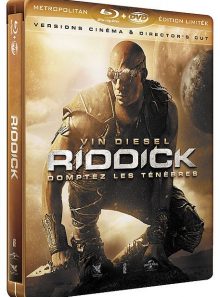 Riddick - combo blu-ray + dvd - édition limitée boîtier steelbook