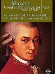 Mozart:  great piano concertos, vol. iv: 5, 8, 17 &