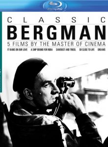 Classic bergman (coffret ingmar bergman 5 blu-rays) [au seuil de la vie, la nuit des forains, rêves de femmes, il pleut sur notre amour & bateau pour les indes]