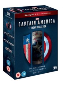 Captain america 3 movie collectn blu 3d