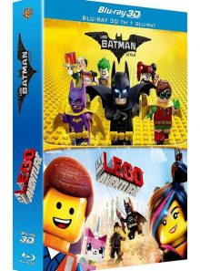 Lego batman, le film + la grande aventure lego - blu-ray 3d