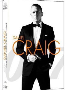 James bond 007 - daniel craig : la trilogie : casino royale + quantum of solace + skyfall - pack