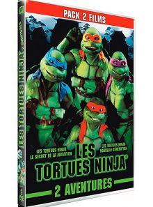 Les tortues ninja 2 & 3 : le secret de la mutation + les tortues ninja 3 : nouvelle génération - pack 2 films