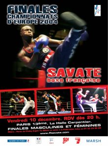 Savate boxe française, finale championnats d'europe 2004