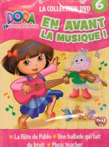 Dora l'exploratrice - en avant la musique ! - la collection dvd n°6