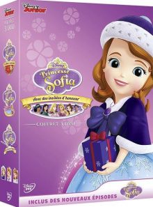 Princesse sofia : la malédiction de la princesse eva + la collection royale + les fêtes à enchancia - pack