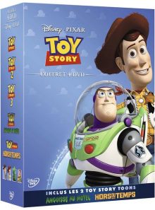Toy story - coffret 4 dvd : toy story 1, 2 et 3 + angoisse au motel + hors du temps