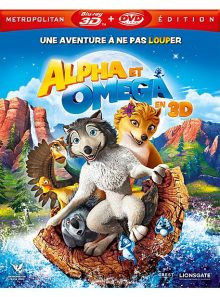 Alpha & omega - combo blu-ray 3d + dvd