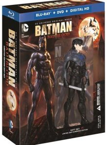 Batman : mauvais sang - édition limitée blu-ray + dvd + copie digitale + figurine