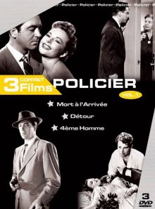 Coffret policier vol.1 - 3 dvd