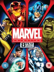 Marvel complete animation collection - 8 films [dvd]