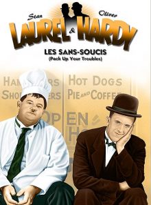 Laurel & hardy - les sans-soucis (version colorisée)