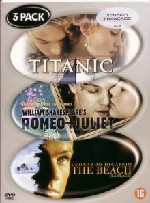 Titanic/romeo et juliette - coffret 2 dvd