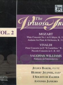 Julius baker-vivaldi mozart flute concerto the virtuoso vol 2