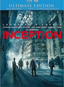 Inception - ultimate edition boîtier steelbook - combo blu-ray + dvd