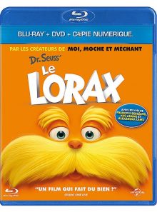Le lorax - combo blu-ray + dvd + copie digitale
