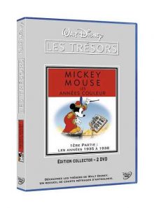 Mickey mouse, les années couleur - 1ère partie : les années 1935 à 1938 - édition collector - 2 dvd