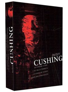 Peter cushing - coffret : le vampire a soif + l'île de la terreur + la chair du diable + le train des épouvantes - pack